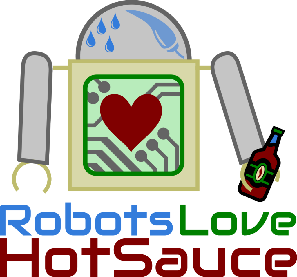 Robots Love Hot Sauce Logo