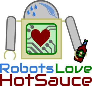 Robots Love Hot Sauce Logo
